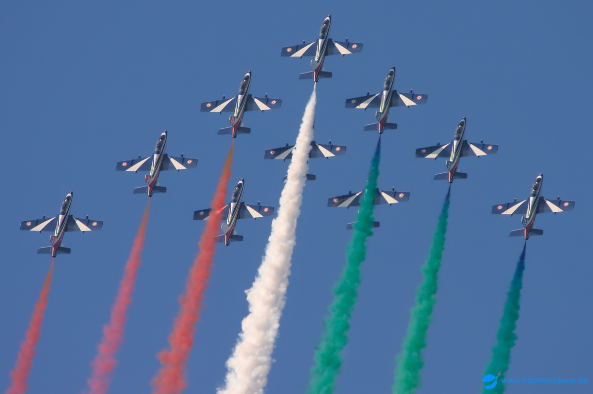 65 Jahre Frecce Tricolori in Rivolto / Italien 2025